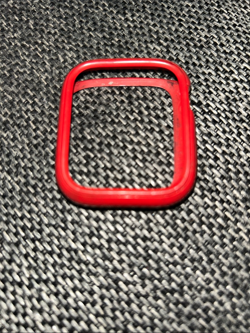 Slim Red Protective Case for Smartwatch - Unbranded